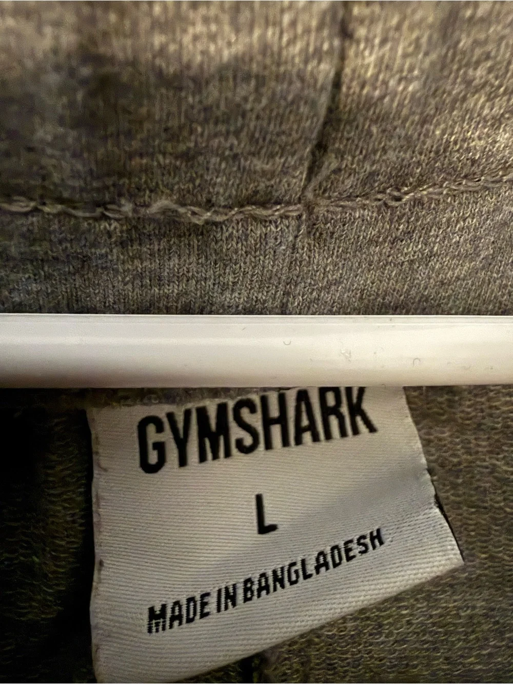 Men’s Gymshark Gray Athletic Drawstring Performance Shorts